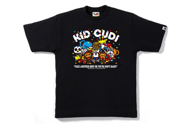 Kid Cudi x A Bathing Ape Milo Party T-shirt