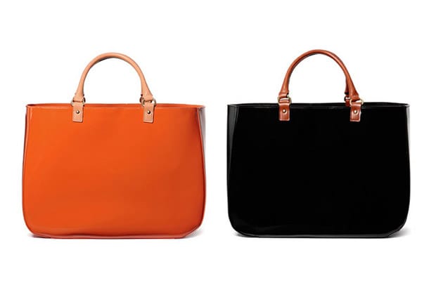 kolor x Yoshida Leather Tote Bags