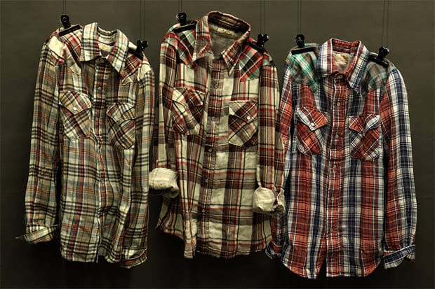 nano universe x Lee Western Shirts