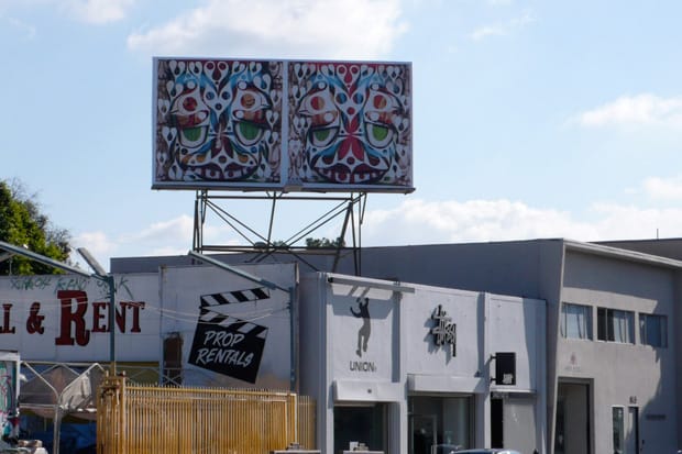 Phil Frost x Undefeated "Fresh 2 Death" Billboard Project 
