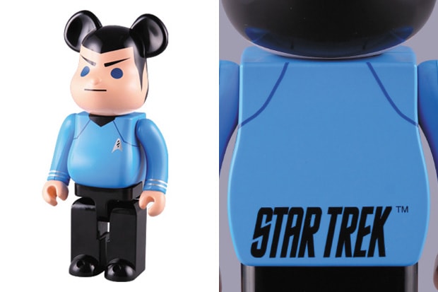 Star Trek x Medicom Toy "Spock" 400% & 1000% Bearbricks