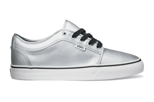 Vans Metallic Silver Chukka Low