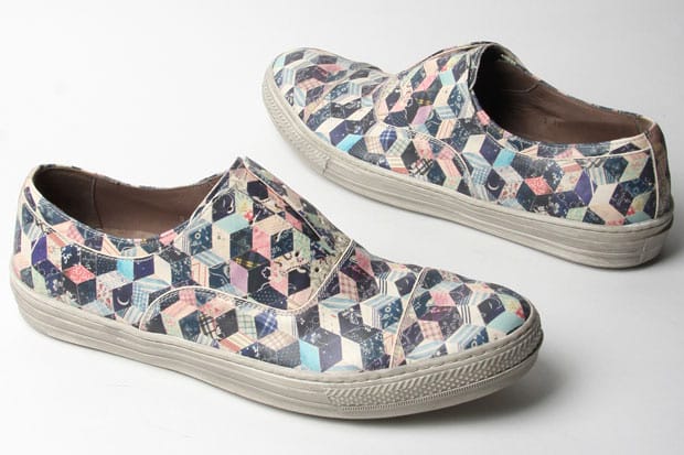 Alexander McQueen Calamity Patchwork Print Sneakers