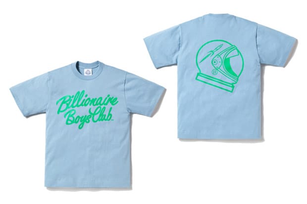Billionaire Boys Club Cursive Logo Rocket Helmet Tee