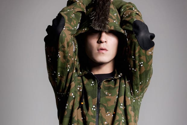 CLOT Alienegra Desert Camo Parka - Army Green