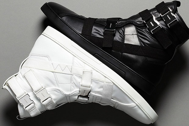 Gucci Hi Top Strap Sneakers