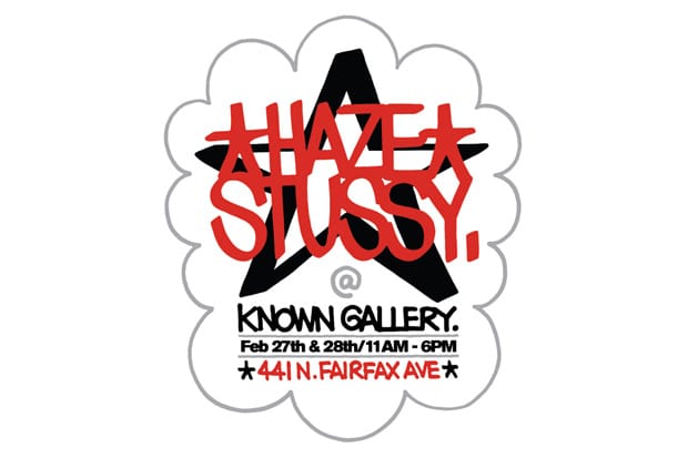 Haze x Stussy Exhibition at Known Gallery