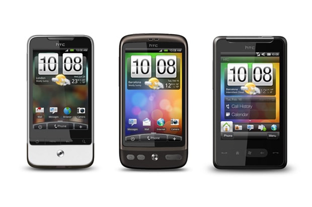 HTC Legend, Desire & HD Mini
