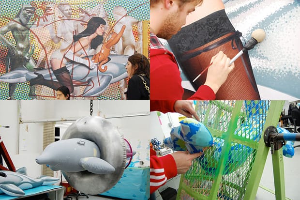 Inside Jeff Koons' Studio