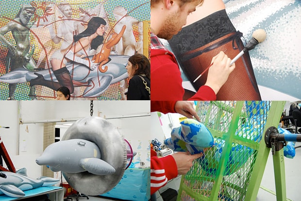 Inside Jeff Koons' Studio