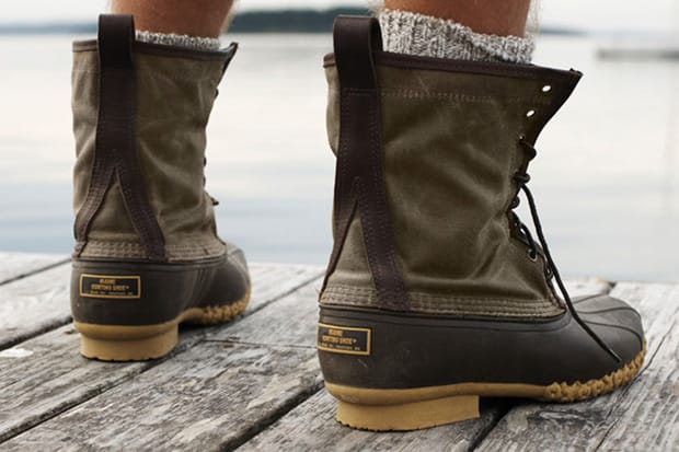 L.L. Bean Waxed Canvas Hunting Shoe