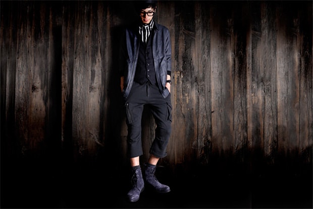 nano universe x Champion Cropped Cargo Sweat Pants