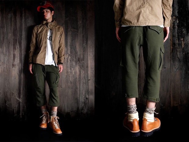 Nano Universe X Champion Cropped Cargo Sweat Pants Hypebeast Nano Universe X Champion Cropped Cargo Sweat Pants Hypebeast