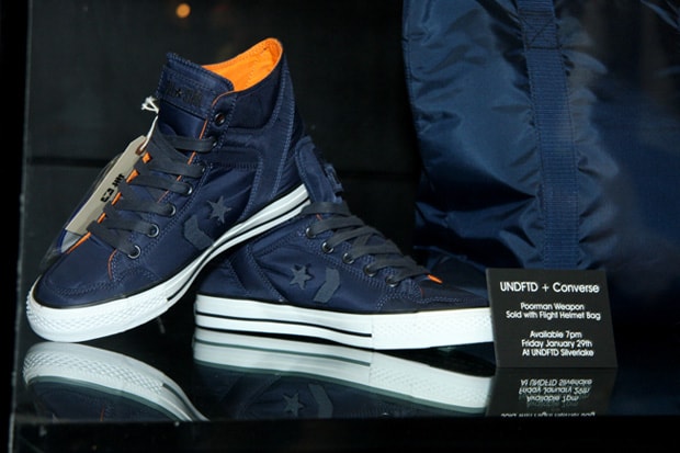 UNDFTD x Converse Poorman Weapon Navy Release Recap