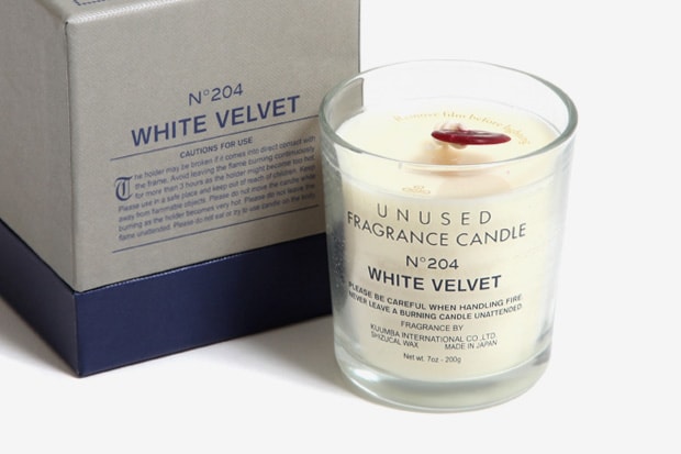 UNUSED No. 204 "White Velvet" Candle by KUUMBA