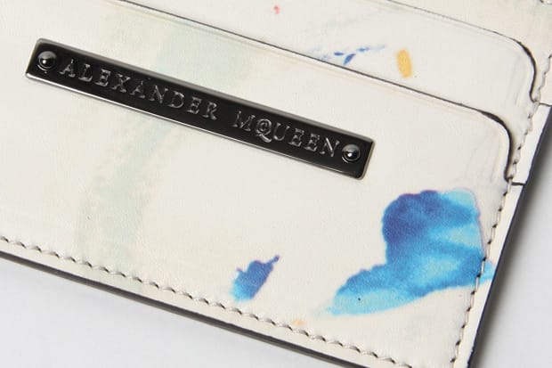 Alexander McQueen Card Holder and Leather Wallet