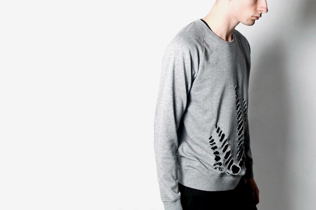 Ann-Sofie Back x Cheap Monday Grey Cut Out Sweater