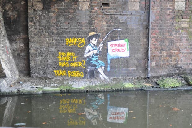 The Wall Street Journal: Banksy vs. Robbo