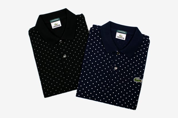 lacoste polka dot