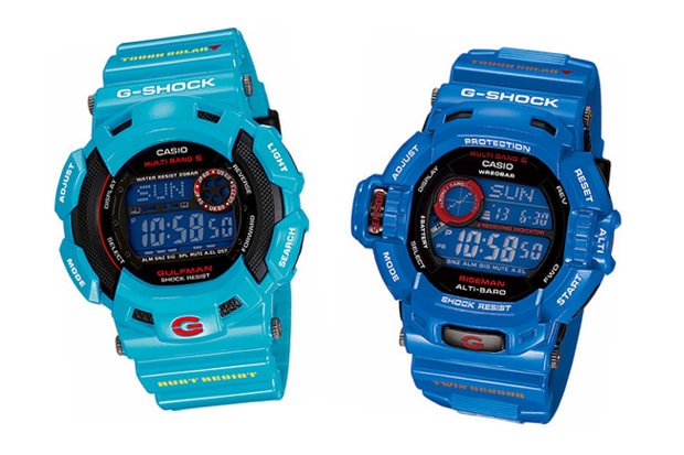 CASIO G-SHOCK 2010 March Releases "Men In Earth Blue"