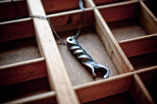 CXXVI Steel Bottle Opener Necklace