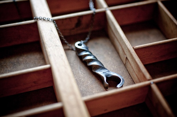 CXXVI Steel Bottle Opener Necklace