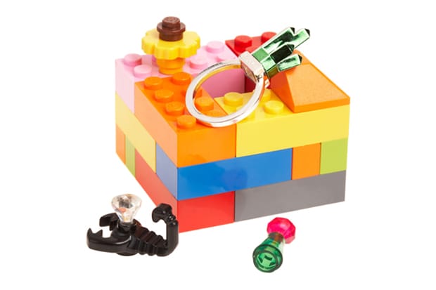 Dee & Ricky x Max & Maggie LEGO Rings for Barneys New York