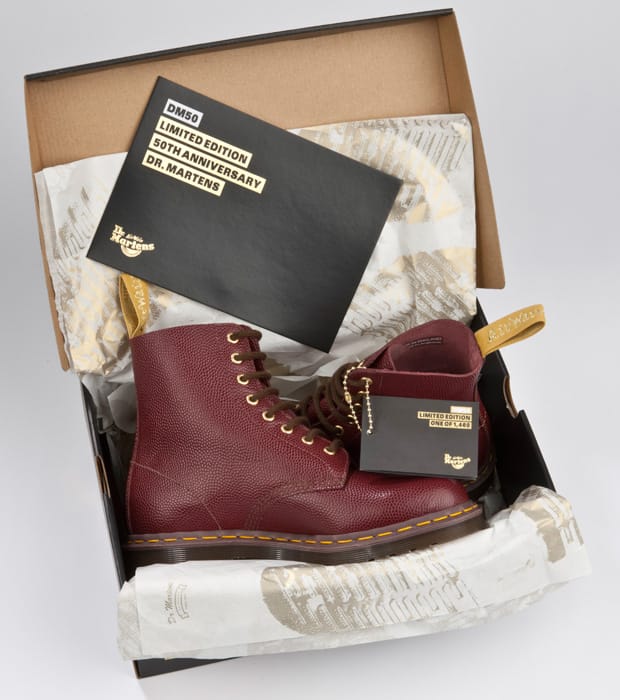 dr martens limited edition 50th anniversary