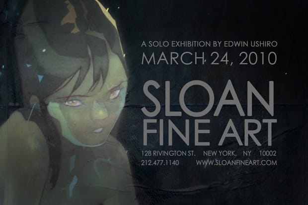 Edwin Ushiro "At Night, Lights Fell and Loved Ones Returned Home" Exhibition NYC