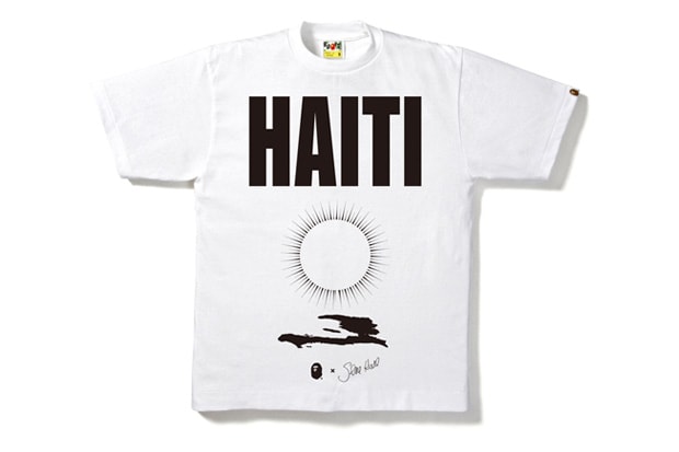 Gene Krell x A BATHING APE Haiti Charity T-Shirts