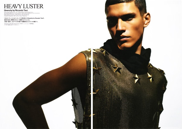 Heavy Luster: Givenchy by Riccardo Tisci Editorial in HUGE Magazine