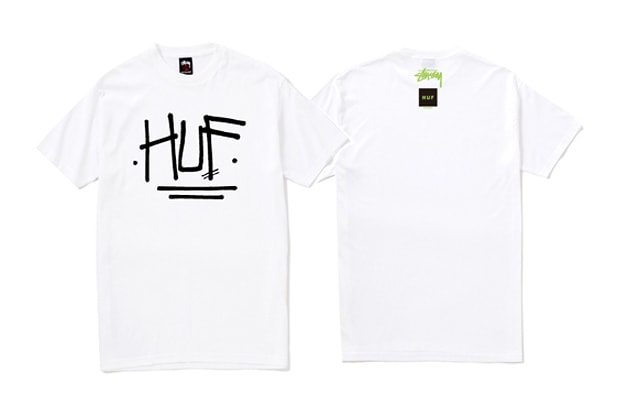 HUF x Stussy 2010 Spring Collection T-shirts