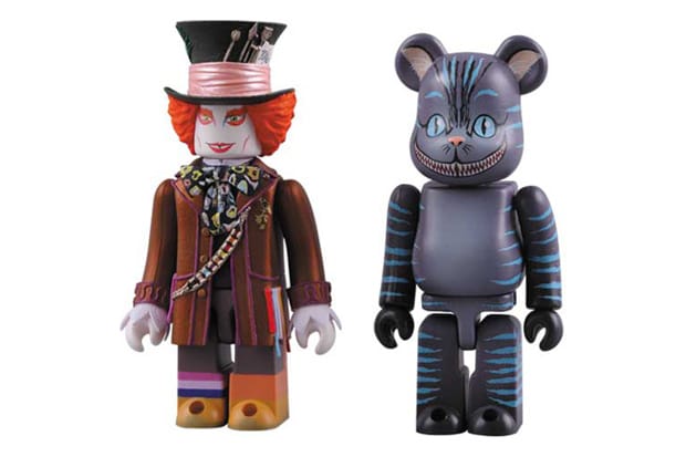 MEDICOM TOY KUBRICK Mad Hatter & BEARBRICK Cheshire Cat Set