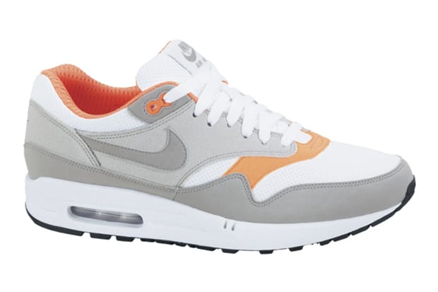 nike air max 1 grey orange