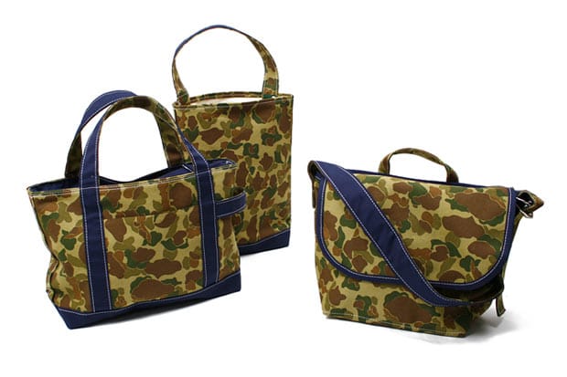 TEMBEA Camo Waxed Cotton Bags