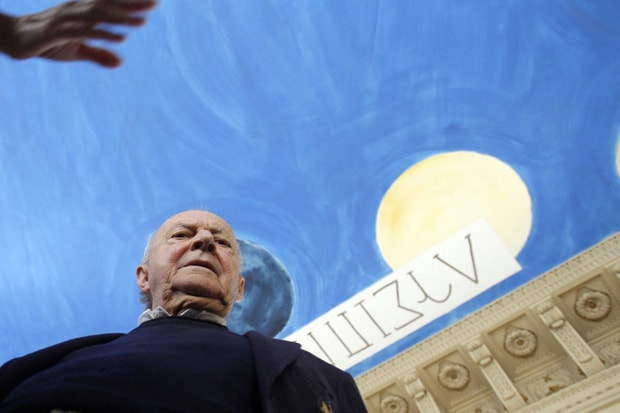 The Cieling by Cy Twombly at Musée du Louvre
