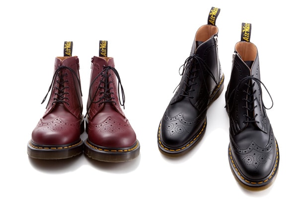 uniform experiment x Dr. Martens WING TIP BOOTS