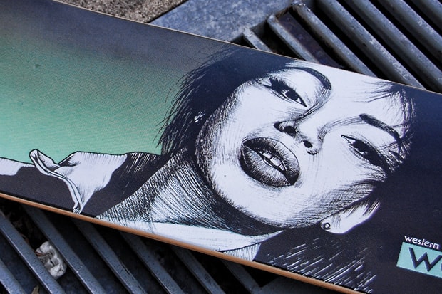 Diamond Supply Co. x Western Edition "Sade" Skate Deck