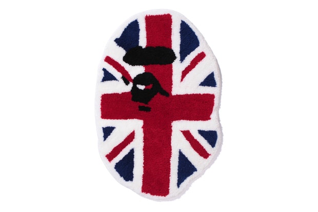 A Bathing Ape "Ape Face" Rug