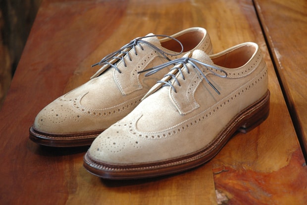 Alden Tan Suede Longwing