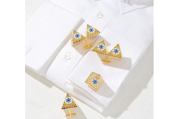 AMBUSH "EYE AM NOT ALONE" Cuff Links