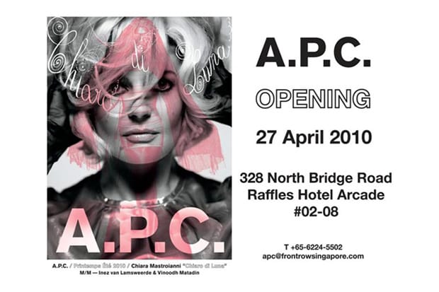 A.P.C. Store in Singapore