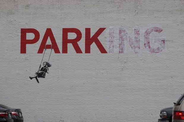 Banksy in Los Angeles "Parking"