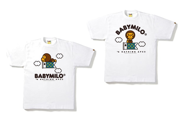 A Bathing Ape Baby Milo “Carp Streamer” T-shirts