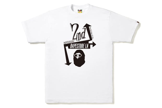 BAPE STORE® Los Angeles 2 Year Anniversary Tee