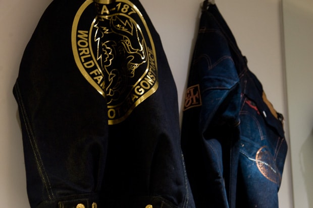 CLOT x Levi's Copper Jean Gold Jacket Special Edition for JUICE Taiwan