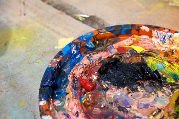 David Choe "Nothing to Declare" Exhibition Preview