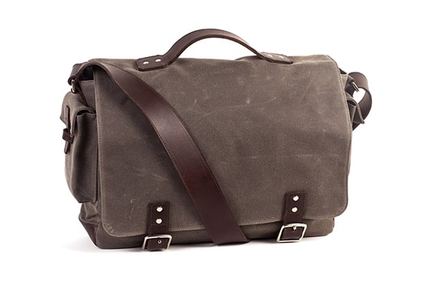 Ernest Alexander Voldis Grey Waxwear Bag