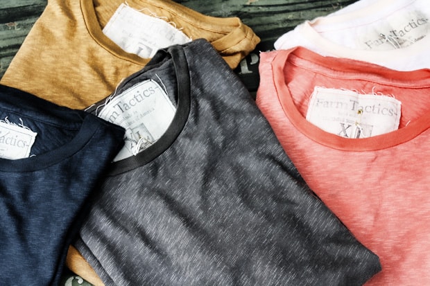 Farm Tactics Slub Crew Shirts