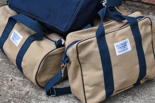 Wm. J. Mills & Co Nautical Canvas Bags